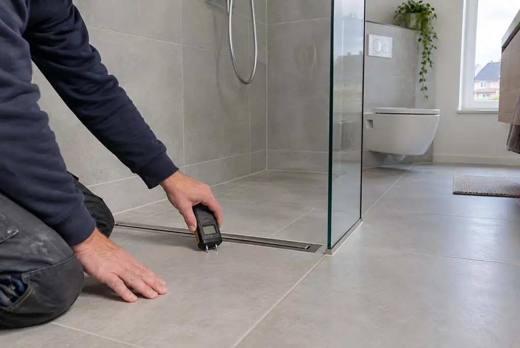 Lekdetectie De Bilt – badkamer in een nieuwbouwwoning